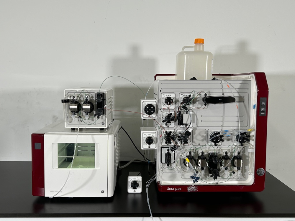 Image of GE Akta pure w/ Fraction Collector F9-C